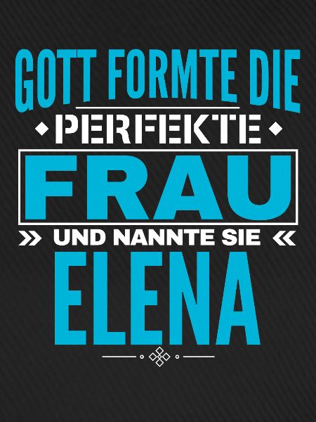 Elena Name Design