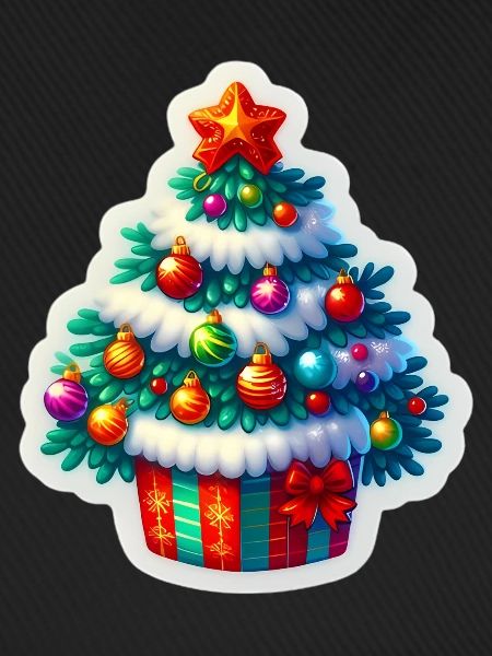 Festlicher Tannenbaum