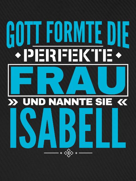 Isabell Name Design