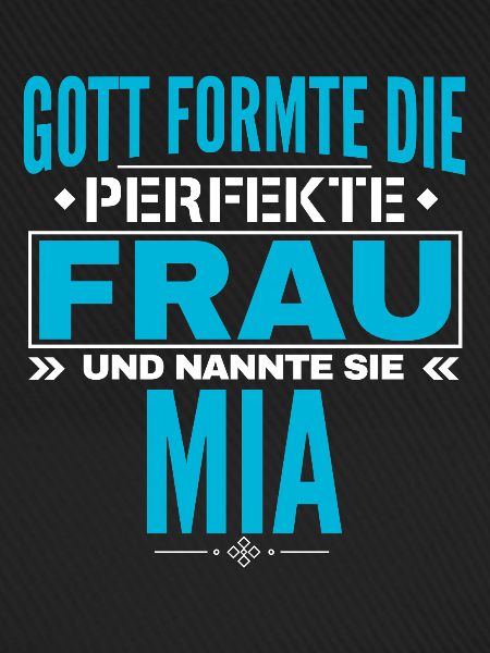 Mia Name Design