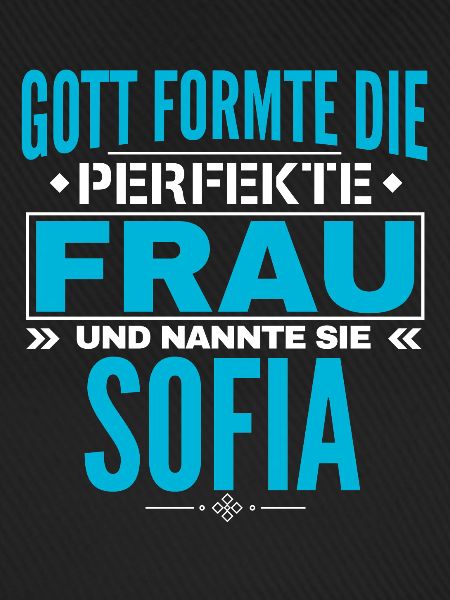Sofia Name Design