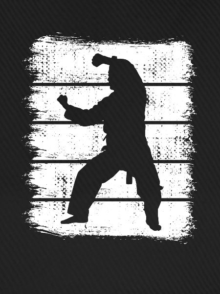 Karateka Skizze