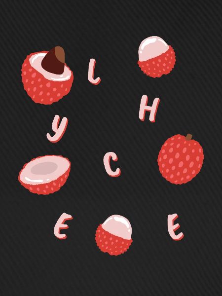 Lychee Litschi Exotische Frucht