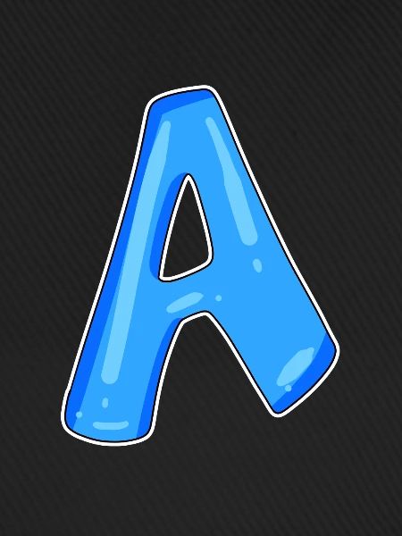 Buchstabe A Anfangsbuchstabe