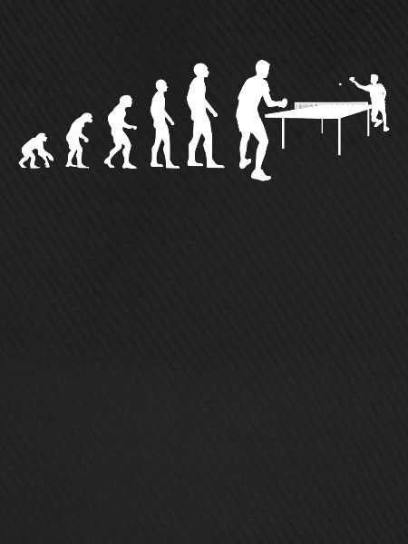 Evolution Tischtennis Spieler Geschenk
