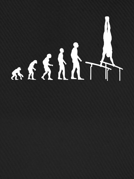 Evolution zum Turner - Geschenk