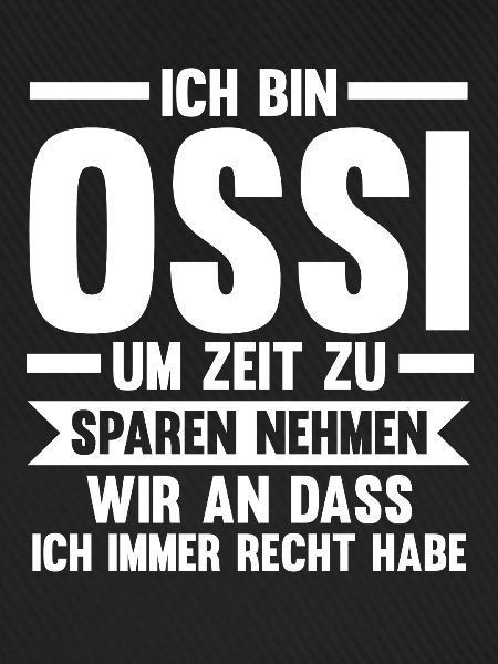 Ossi DDR Osten Geschenk