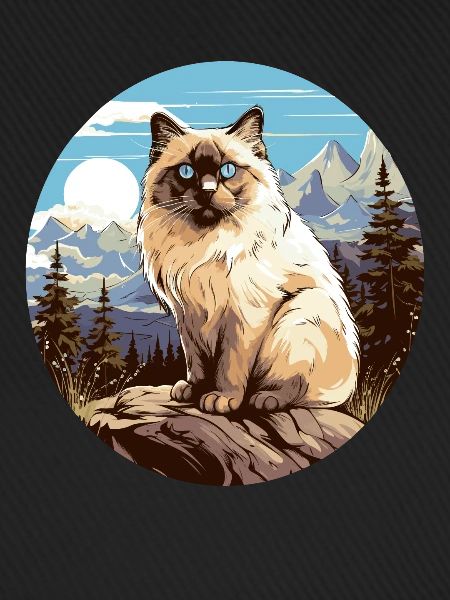 Birman Cat Birma Katze