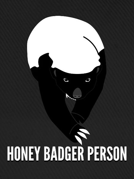 Honey Badgers Grumpy Honey Badger