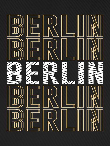 Berlin Schrift Deutschland