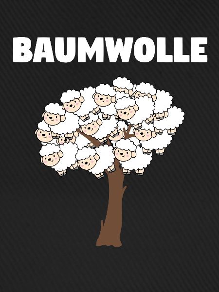 Baumwolle - Schafdesign