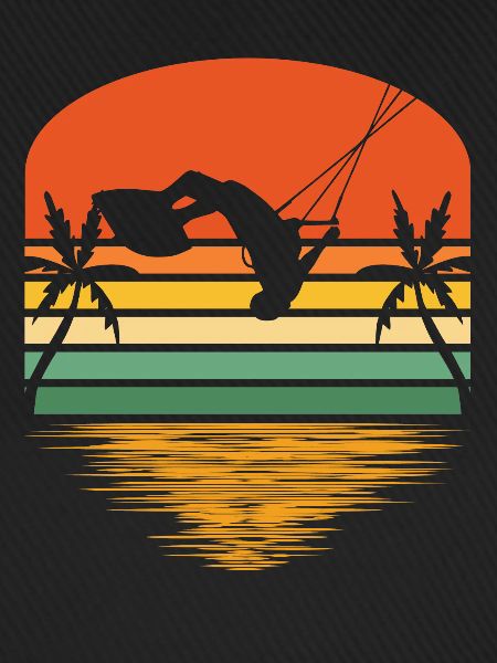 Kitesurfing