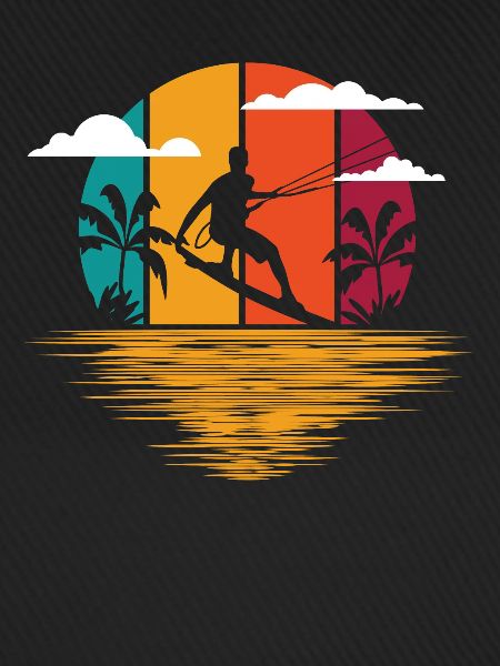 Kitesurfing