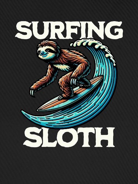 Surfing Sloth
