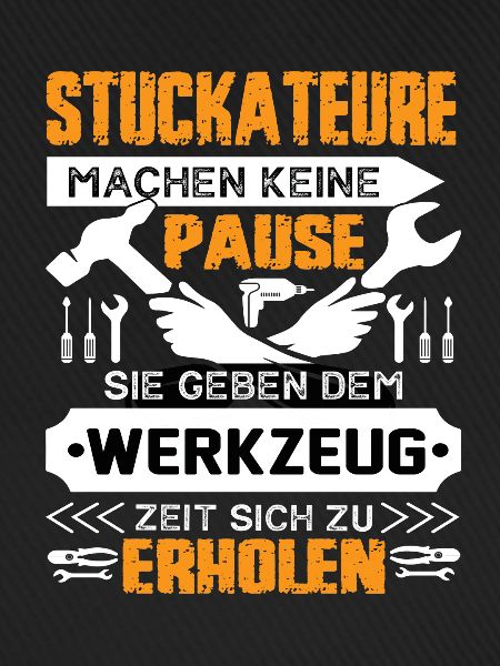 Stuckateuere Machen Keine Pause