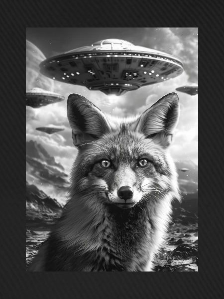 Ufo Selfie Fuchs