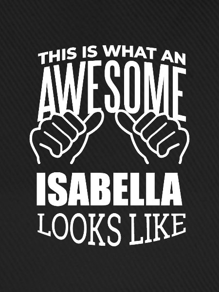 Isabella Isabella Isabella