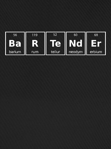 Bartender Mixologist Elements