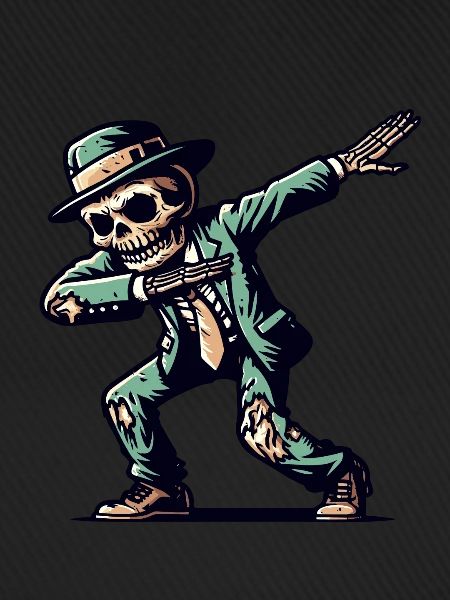Dabbender Zombie Lustiges Dabbing Design