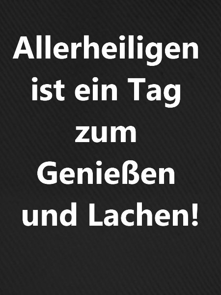 Fröhliches Allerheiligen Geschenk