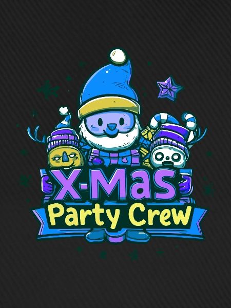 X-Mas Party Crew Weihnachten Spruch