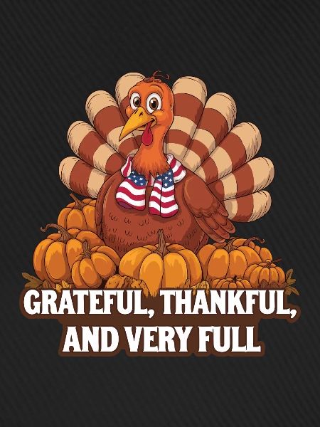 Lustiger Thanksgiving Truthahn