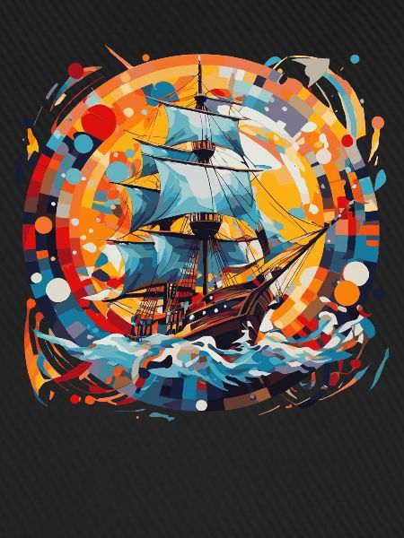 Segelschiff, Fregatte, Boot