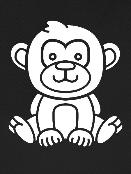 Pavian-Affe