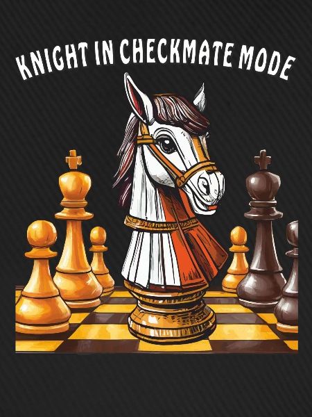 SCHACH KNIGHT IN CHECKMATE MODE