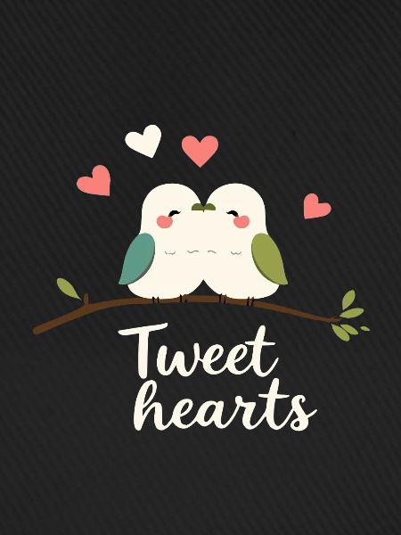 Tweet hearts
