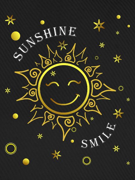 Lachende Sonne