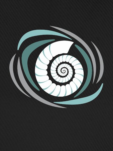 Fossilisierter Ammonitsammler Prähistorisches