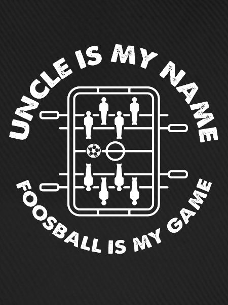 Uncle Foosball Player Design