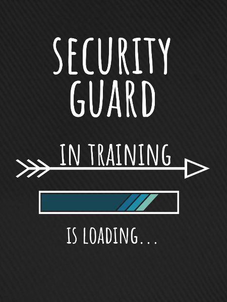 Security Guard Geschenk Beruf Ausbildung