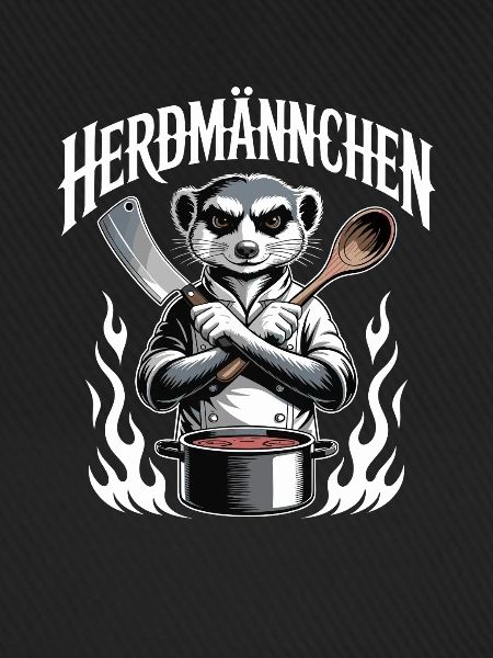 Herdmannchen Kochen Lustiger Koch Herdmannchen