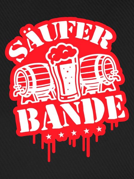 Säufer Bande Bier