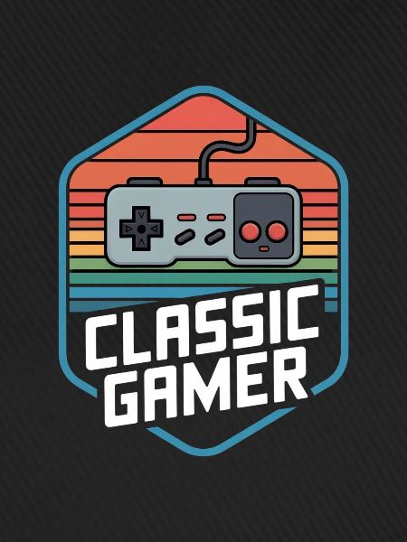 Classic Gamer Retro Controller Nostalgie