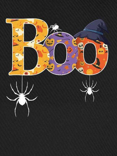 Boo Muster Halloween