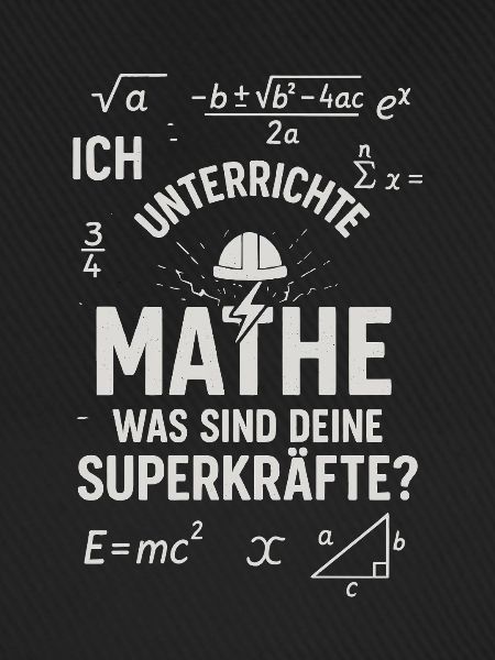 Mathe Superkräfte – Ich unterscheide Mathe Lehrer
