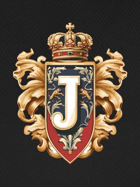 J Buchstabe Name Krone