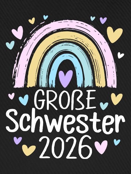 Große Schwester 2026 Regenbogen