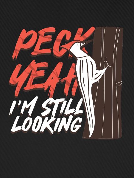 Elfenbein Specht Vogelbeobachter Peck Yeah