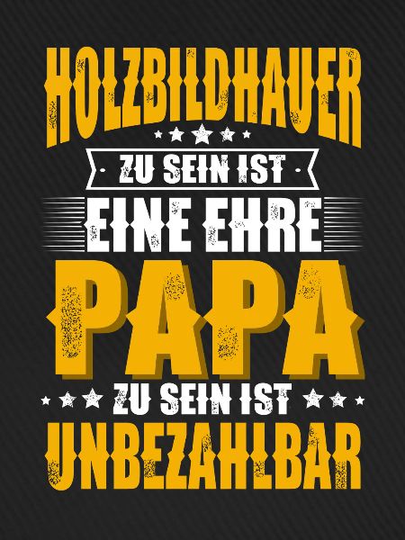 Holzbildhauer Papa