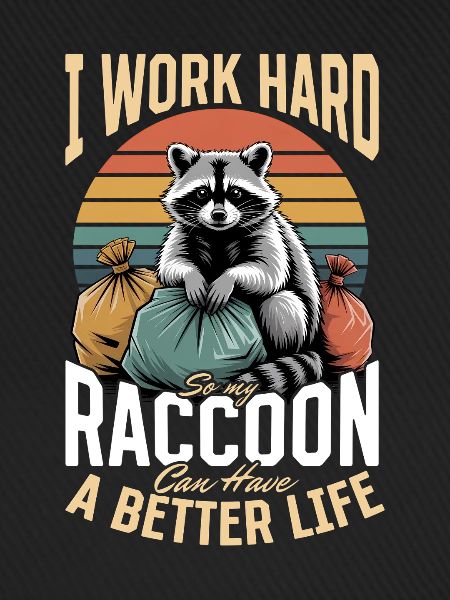 Funny Raccoon
