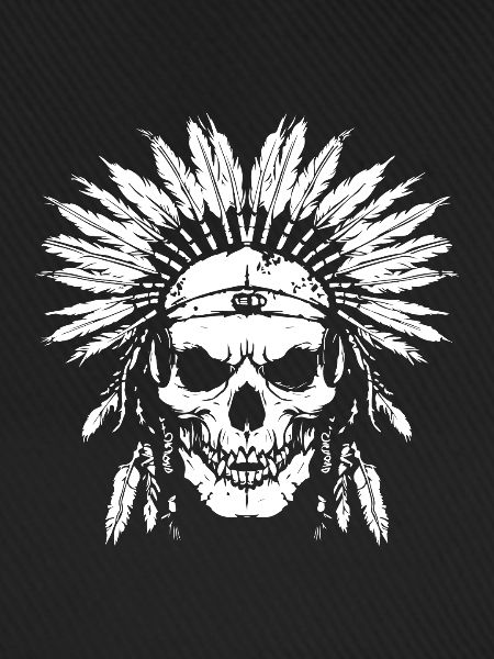 Skull Indianer