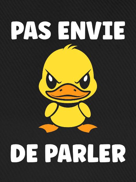 Grumpy Duck – Nicht bereit zu reden