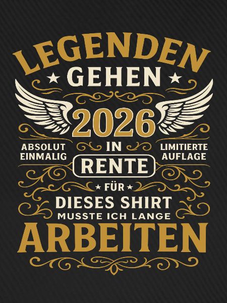 Rente 2026, Legende arbeitet
