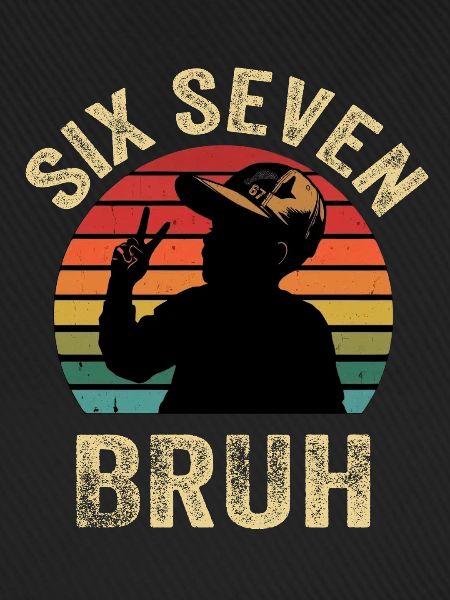 SechsSieben Bruh Retro Silhouette