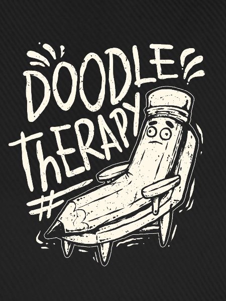 Doodle Kritzeln Zeichnung