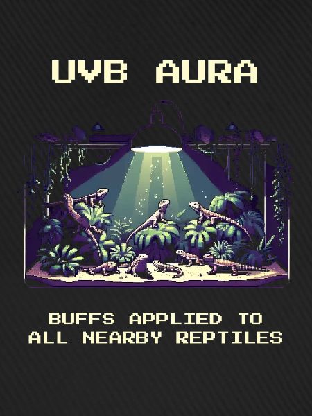 UVB-Aura aktiv | Terrarium Licht Reptilien